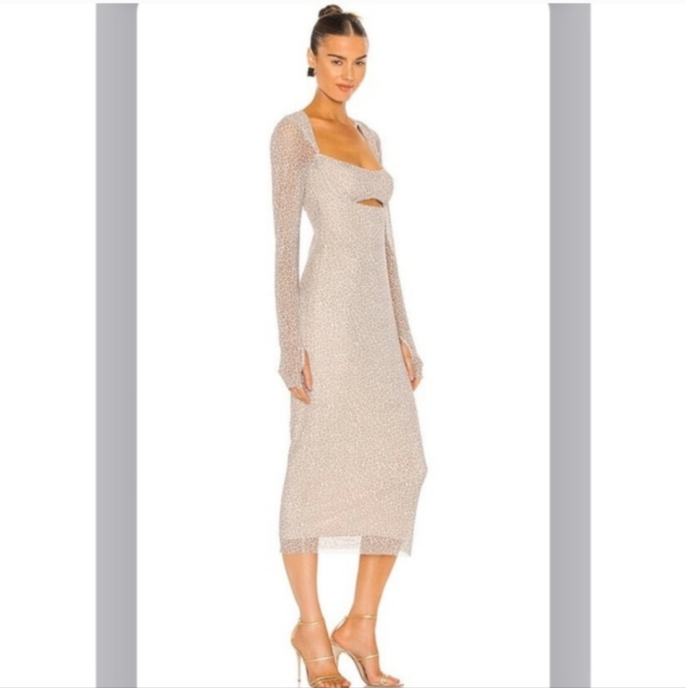 NEW Kellen Dress in Femme Leopard AFRM Size Small
